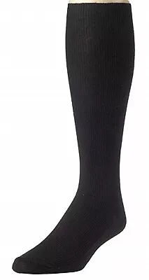 Mens Knee High Long Socks Soft And Lightweight Ribbed Cotton Blend Socks • $8.99