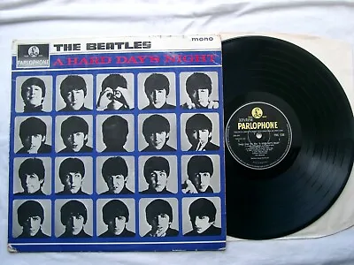 THE BEATLES - A Hard Day's Night LP - PMC 1230 - 1964 UK 3N/3N -     LISTEN MP3 • £20.99