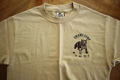 Usmc Us Marine Corps Athletic Pt Swamp Romp Short Sleeve Sand Tan T-shirt Sm • $14.99