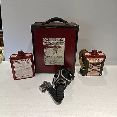 Vintage Mining MSA All Service Gas Mask With Case And Instructions Model 5 • $175
