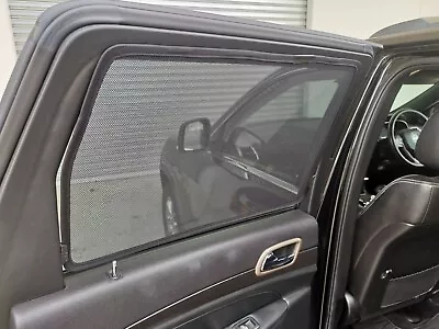 Rear Magnetic Window Sun Shades Mesh Tailored For Jeep Grand Cherokee WK 2011-21 • $70