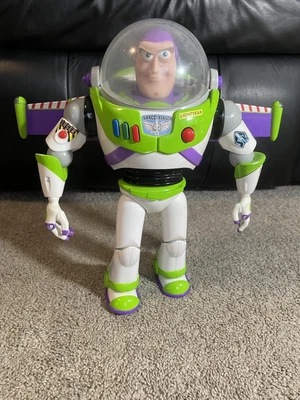 $20 • Buy Toy Story BUZZ LIGHTYEAR 12  Figure Toys Talks TESTED W/ Laser “Andy” On Boot