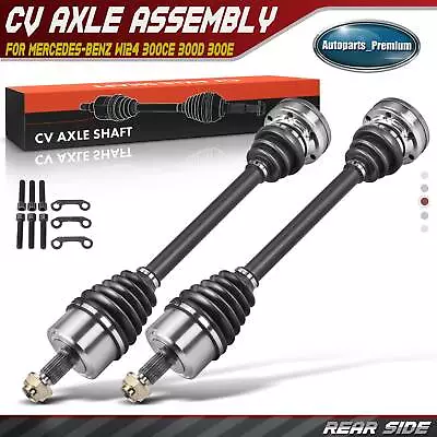 2x Rear Left And Right CV Axle Assembly For Mercedes-Benz W124 300CE 300D 300E • $161.99