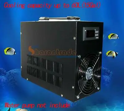 Electronic Water Chiller Water Cooler Cooling Up To 60L Aquarium Fish Tank • $252.97