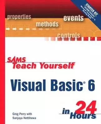 Sams Teach Yourself Visual Basic 6 In 24 Hours - Paperback - ACCEPTABLE • $6.02