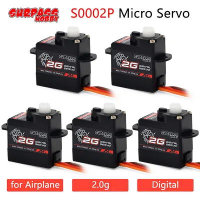 £19.31 • Buy Surpass Hobby Digital Servo Micro Servo For RC Airplanes Fixed-wing Helicopter