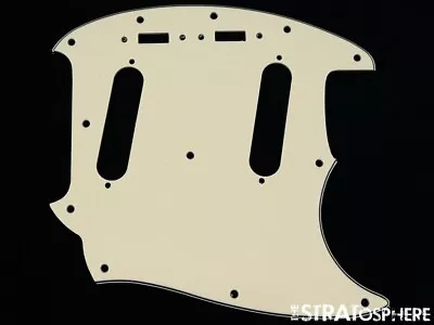 * NEW Cream 3 Ply For Fender '69 Mustang PICKGUARD Guitar Parts • $9.99