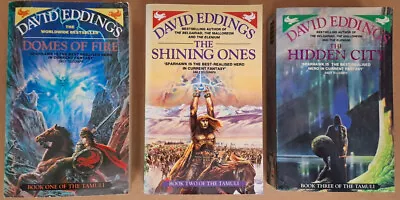 BOOK - David Eddings - The Tamuli - Books 1 - 3 : Paperback • £15