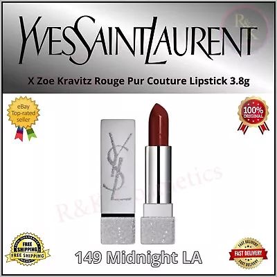 YSL Lipstick X Zoe Kravitz Rouge Pur Couture 3.8g Choose Shade NEW BOXED RRP £26 • £12.99