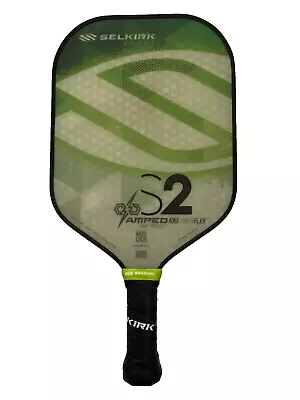 Selkirk Sport Pickleball Paddle AMPED S2 Lightweight Green/White Factory 2nd • $89.99