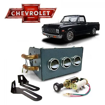 67-72 Chevy Truck Compact Underdash Auxiliary Cab Heater Box 327 250 Action-line • $139.96