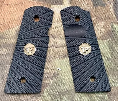 Wilson Combat 1911 Compact Starburst Black G10 Grips Excellent By VZ Grips • $45