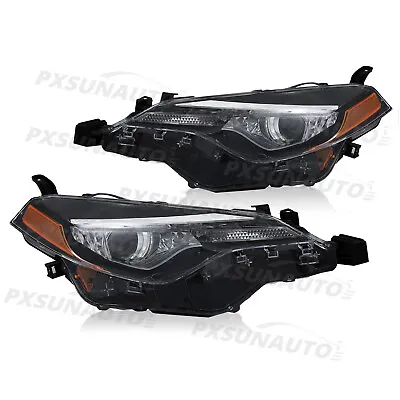 For 2017 2018 2019 Toyota Corolla L LE ECO Seden Headlights Set Of 2 Headlamps • $159.99