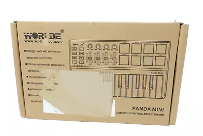 *No MIDI Cable* WORLDE Panda MINI Portable 25 Key USB MIDI Keyboard Controller • $39.99