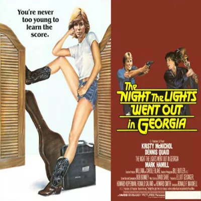 The Night The Lights Went Out In Georgia 1981 Original Movie DVD Video • $13.79