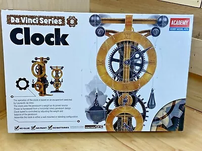 Da Vinci Machines Series 8 Clock Academy Hobby Model Kit #18150 Open Box • $5.84