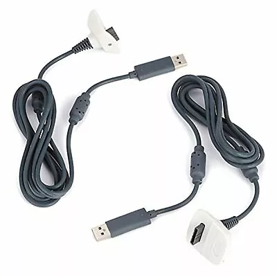 Cable For USB To Xbox 360 Wireless Game Controller Charging Cable Replacement • $5.49