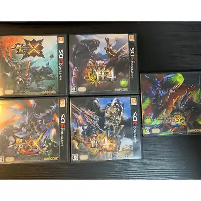 Nintendo 3DS Monster Hunter 3G & 4 & 4G & X & XX  Set Japan • $31.97