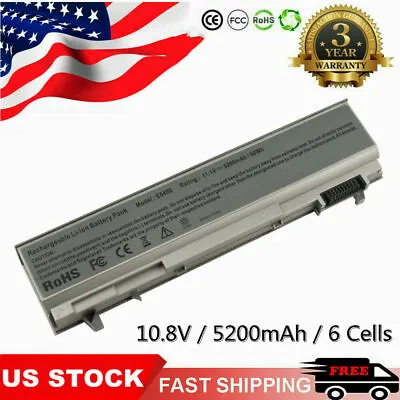 Battery For Dell Latitude E6400 E6410 E6500 E6510 Precision M4400 M4500 M2400 • $15.99