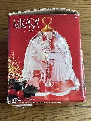 Mikasa Germany Bell Crystal Crriatmas Ornament Angel & Christmas Tree And Star • $6.99
