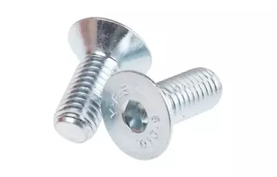 Countersunk Socket Screws Allen Bolt CSK Zinc 10.9 M3 M4 M5 M6 M8 • £4.21