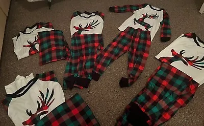 Matching Christmas Pyjamas Family X 5 • £35.99