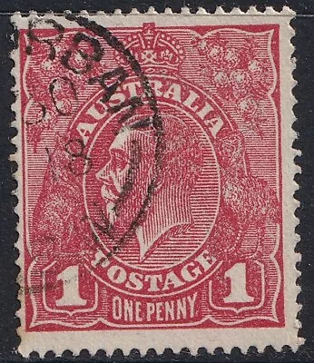 $23.05 • Buy Australia 1d Kgv Red Single Wmk POST OFFICE CLOSED * Booroorban * NSW POSTMARK* 