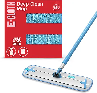 E-Cloth Deep Clean Mop Microfibre Mop For Floor Cleaning Great For Hardwood  • £21.22