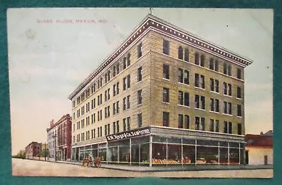 Estate Sale ~ Vintage View Postcard - Glass Block Marion Indiana • $2.50