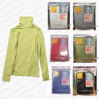 UNIQLO HEATTECH Ultra Light Turtleneck Long-Sleeve T-Shirt New Japan 461148 • £27.95