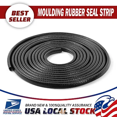 PVC Rubber Seal Trim Strip Car Door Sheet Metal Edge Guard Embellish 19.6FT • $10.29