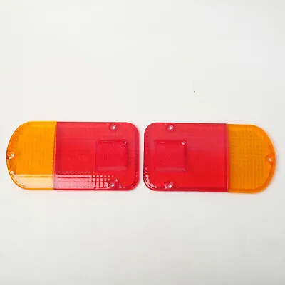 Pair Mitsubishi Mini Cab Truck U41T U42T Tail Lamp Tail Light Lens Cushman Brav • $23.75