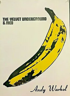 Velvet Underground-Andy WarholVintage Poster+4Vintage Postcards.86x61cm(34x24)  • $30