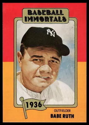 1980 SSPC Baseball Immortals Hall Of Fame - Pick A Card • $2.99