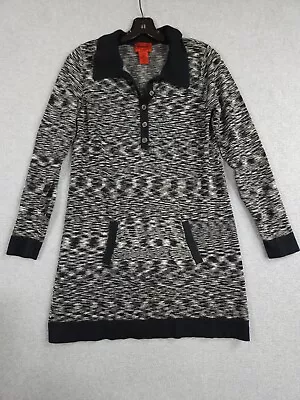 Missoni For Target Sweater Women's Size Medium M Gray Long Sleeve Pocket Henley • $24.99