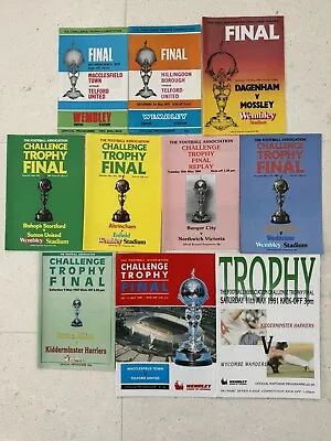 Fa Challenge Trophy Final - 1970 1971 1980 1981 1982 1984 1985 1987 1989 1991 • £9.99