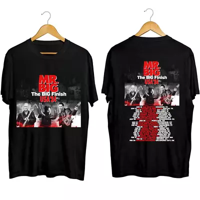 New Popular Mr Big The Big Finish Tour 2024 Gift For Fan S To 5XL T-shirt TMB243 • $31.34