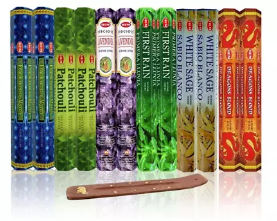 Hem Incense Sticks & FREE BURNERwhen You BUY 4 GET 4 FREE (add 8 To Cart) • $3.55