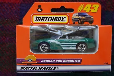 $10 • Buy 1998 MATCHBOX 1997 Jaguar XK8 Roadster (convertible) Green #43 Sealed