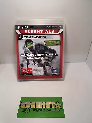 Tom Clancy's Splinter Cell Blacklist - PS3 - 🇦🇺 Seller Fast And Free Postage • $13.99