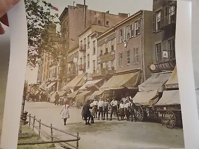 1897 N. From 50 Mulberry Street Little Italy Chinatown New York City Color Photo • $21.99
