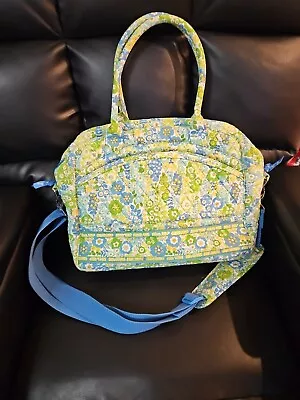 VERA BRADLEY QUILTED 2011 ENGLISH MEADOW DUFFLE BAG TOTE Retired New! • $29.99