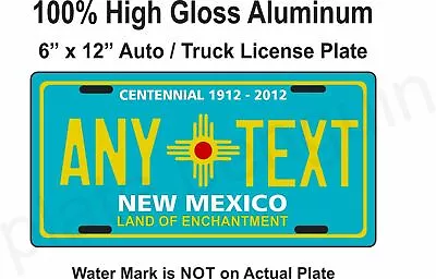 New Mexico License Plate Personalized Custom Car Auto  Bike Motorcycle • $10.99