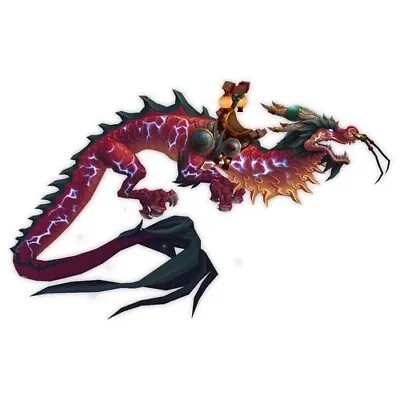 Reins Of The Thundering Ruby Cloud Serpent World Of Warcraft Mount-US-NA • $5