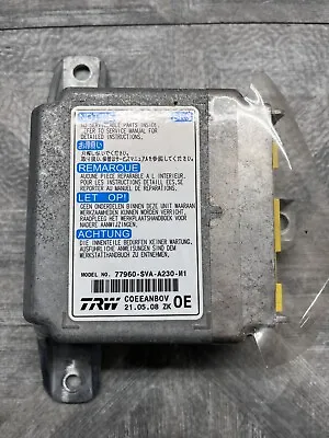 06-11 Honda Civic Si SRS Safety Control Module❗️77690-SNA-A230-M1❗️07 08 09 10 • $94.95