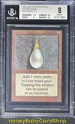 MTG International Collector's Edition 1993 Mox Pearl BGS 8.0 NM/MT Power 9 93/94 • $2045