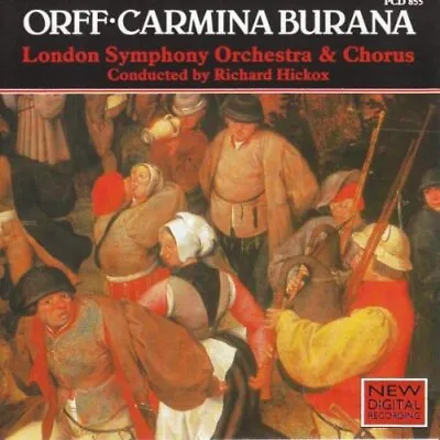 LONDON SYMPHONY ORCHESTRA : ORFF/CARMINA BURANA CD UK PICKWICK 1987 Great Value • £2.35