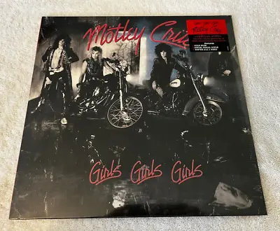 MOTLEY CRUE:  Girls Girls Girls : NEW 180g LP: REISSUE: REMASTERED: *ShrinkTea • $20.95
