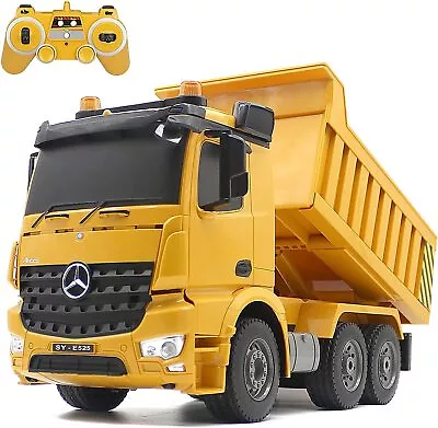 Mercedes Benz Remote Control CAR RC Dump Truck Construction Vehicle RTR Car Xmas • $55.77