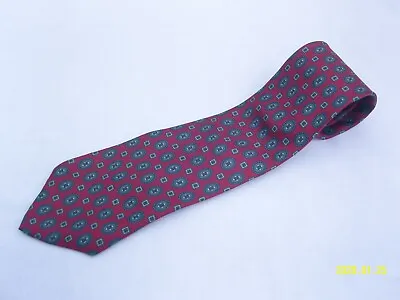 Van Heusen Classic Collection Men's Neck Tie Paisley Red/Blue Silk 3.5 X 56   • $6.95